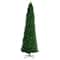 12ft. Pre-Lit Slim Green Mountain Pine Artificial Christmas Tree, Clear LED Lights